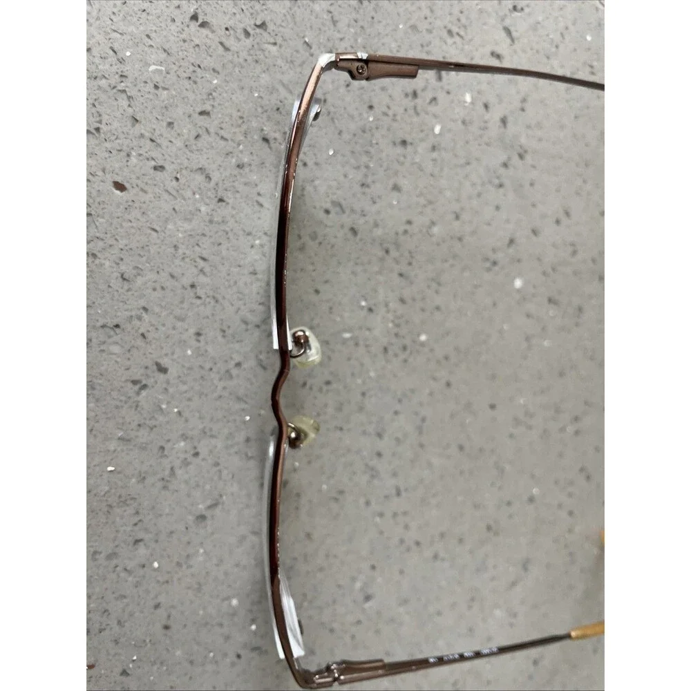 DKNY Eyeglasses Frames Only 51-17-135 DY 5551 1034 Designer Brown Full Rim